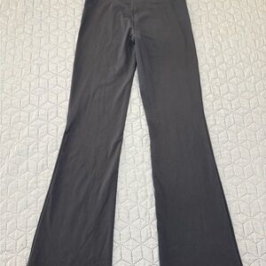 Garage Grey Athletic Leggings Flare Leg Size Small Women’s